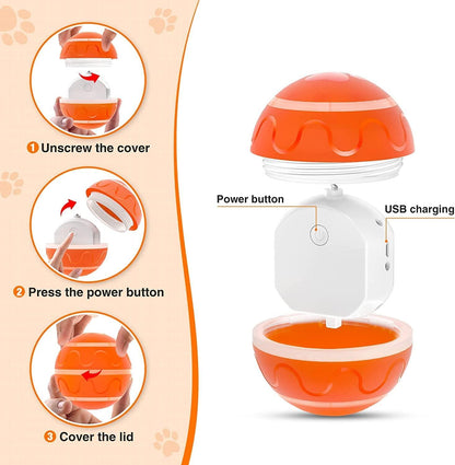 Interactive Remote Control Dog Toy Ball