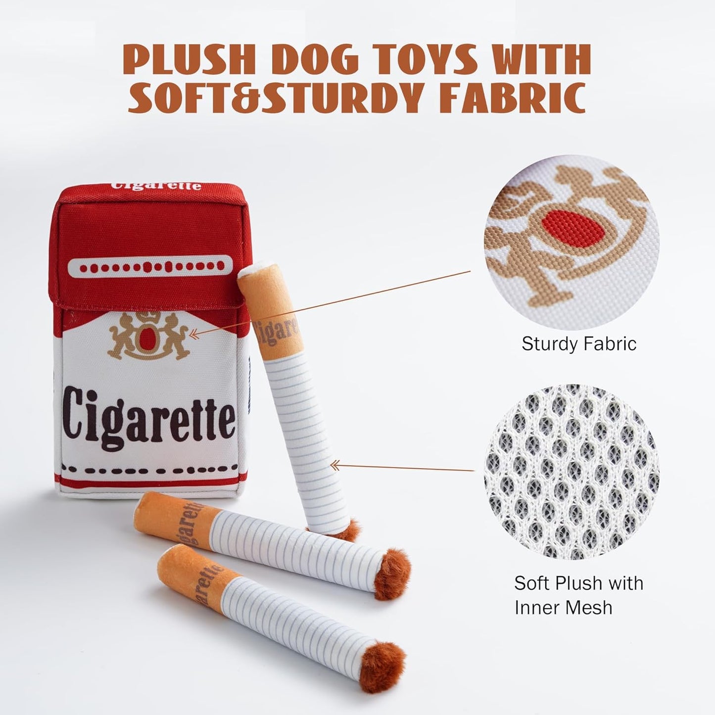 Bark & Puff Squeaky Toy Set