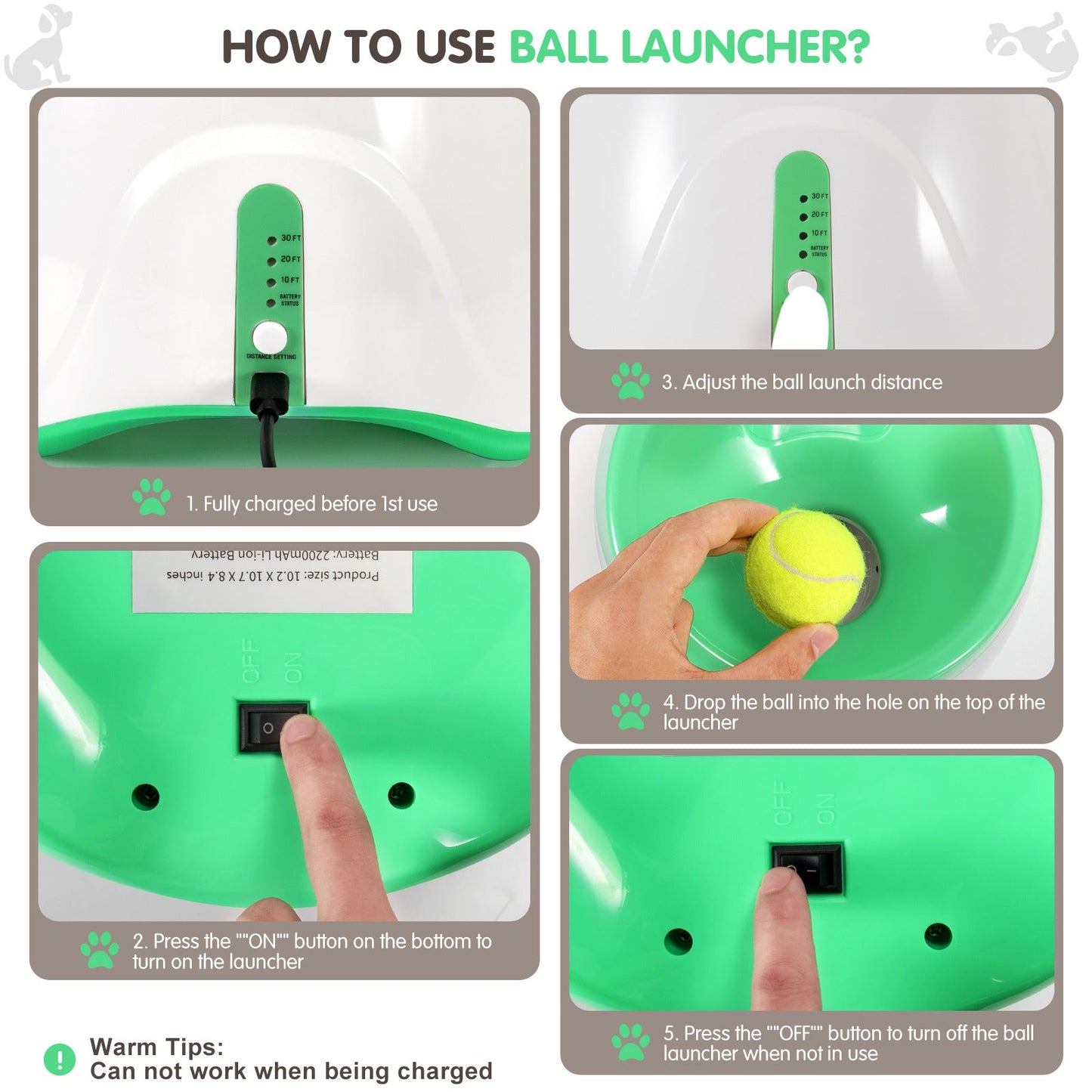 FetchMaster Automatic Ball Launcher